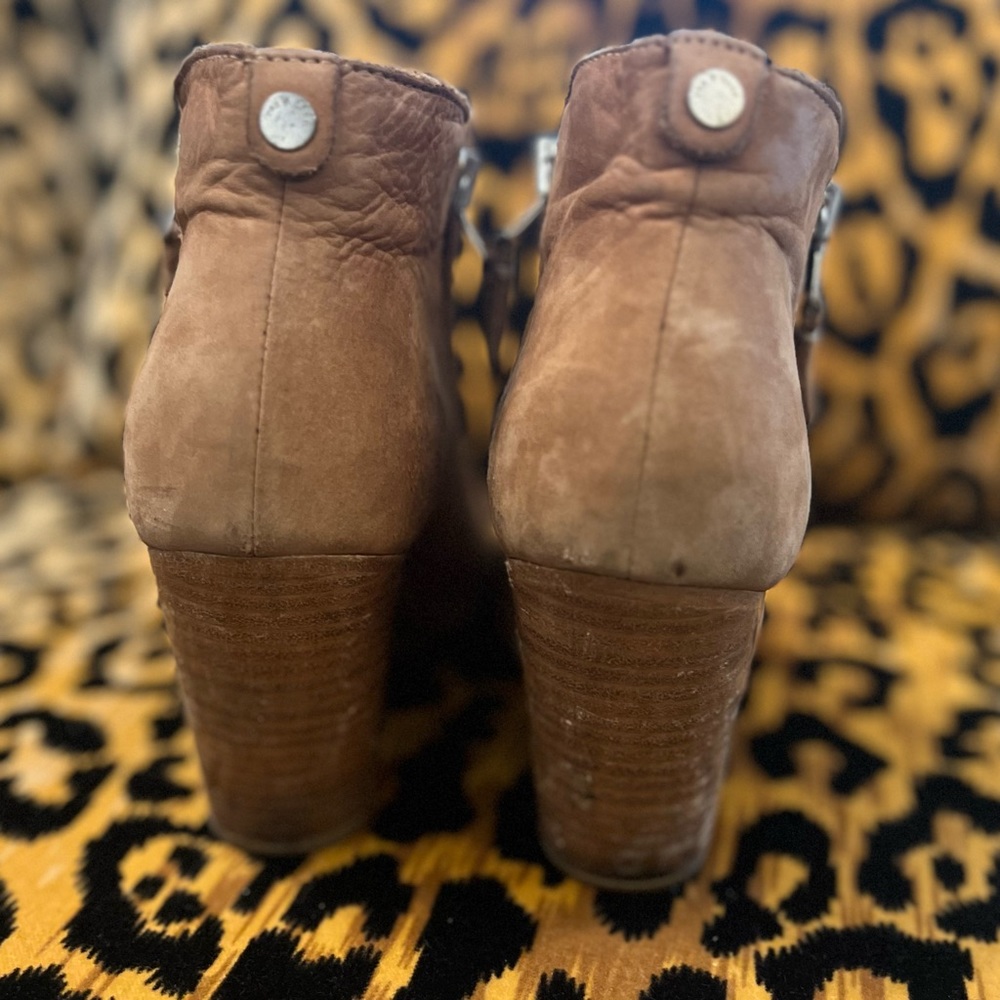 Light Brown/Beige Rag & Bone Booties - Picture 5 of 12